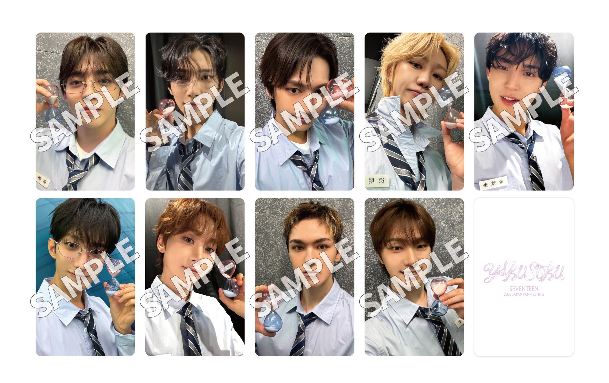 PRE-ORDER SEVENTEEN 2026 JAPAN FANMEETING YAKUSOKU Memorial Lucky Draw PHOTO CARD VERNON / WEVERSE JP