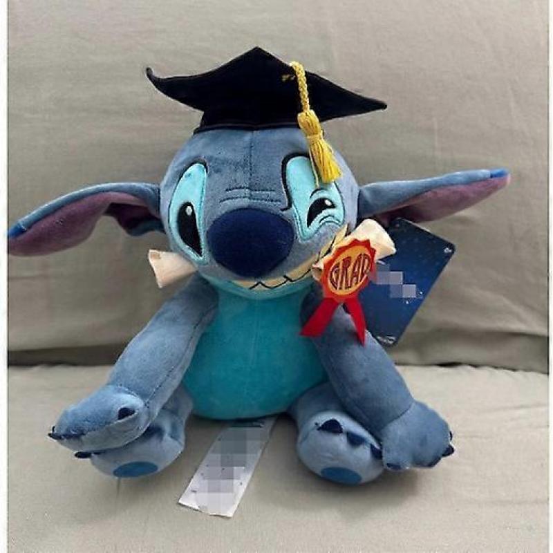 2025 Graduation Stitch Plush Toy  Fox Plushie with Embroidery Super Soft Short Plush PP Cotton Filling Graduation Theme