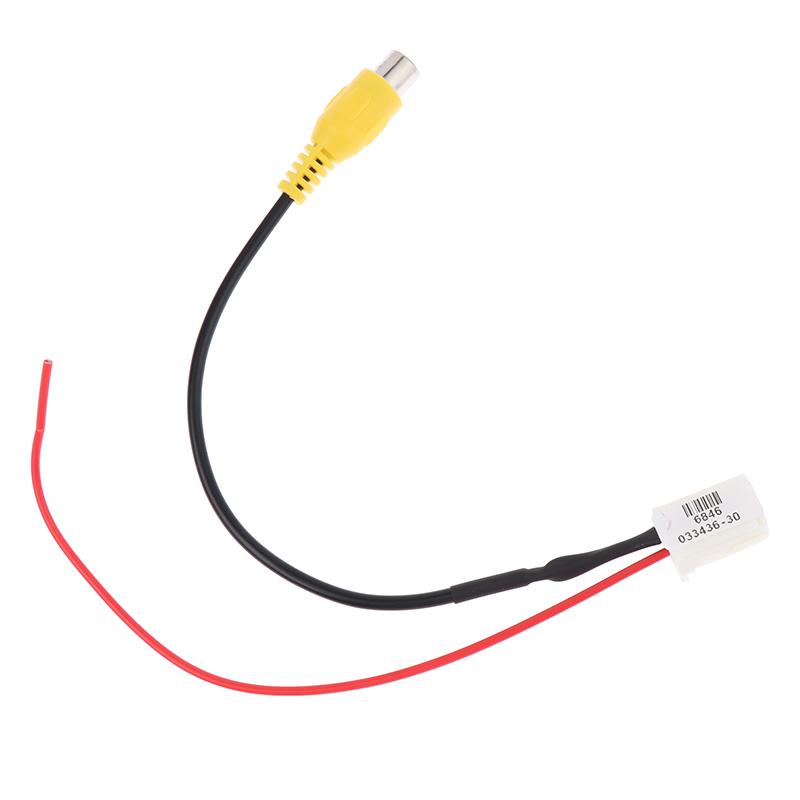 Innovativer und praktischer 4-poliger Stecker für Auto-Radiokabeladapter, Back-Up-Rückfahrkamera-Eingangsstecker