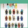Figurky Ninjago z ABS materiálu pro vzdělávací a kreativní hru