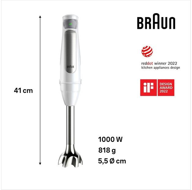 Погружной блендер Braun MQ 7000WH MultiQuick 7