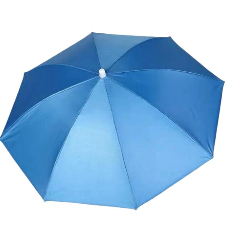 Portable Rain Umbrella Hat Foldable Outdoor Fishing Sunshade Waterproof Camping Headwear Beach Head Umbrella Hats Fishing Hat