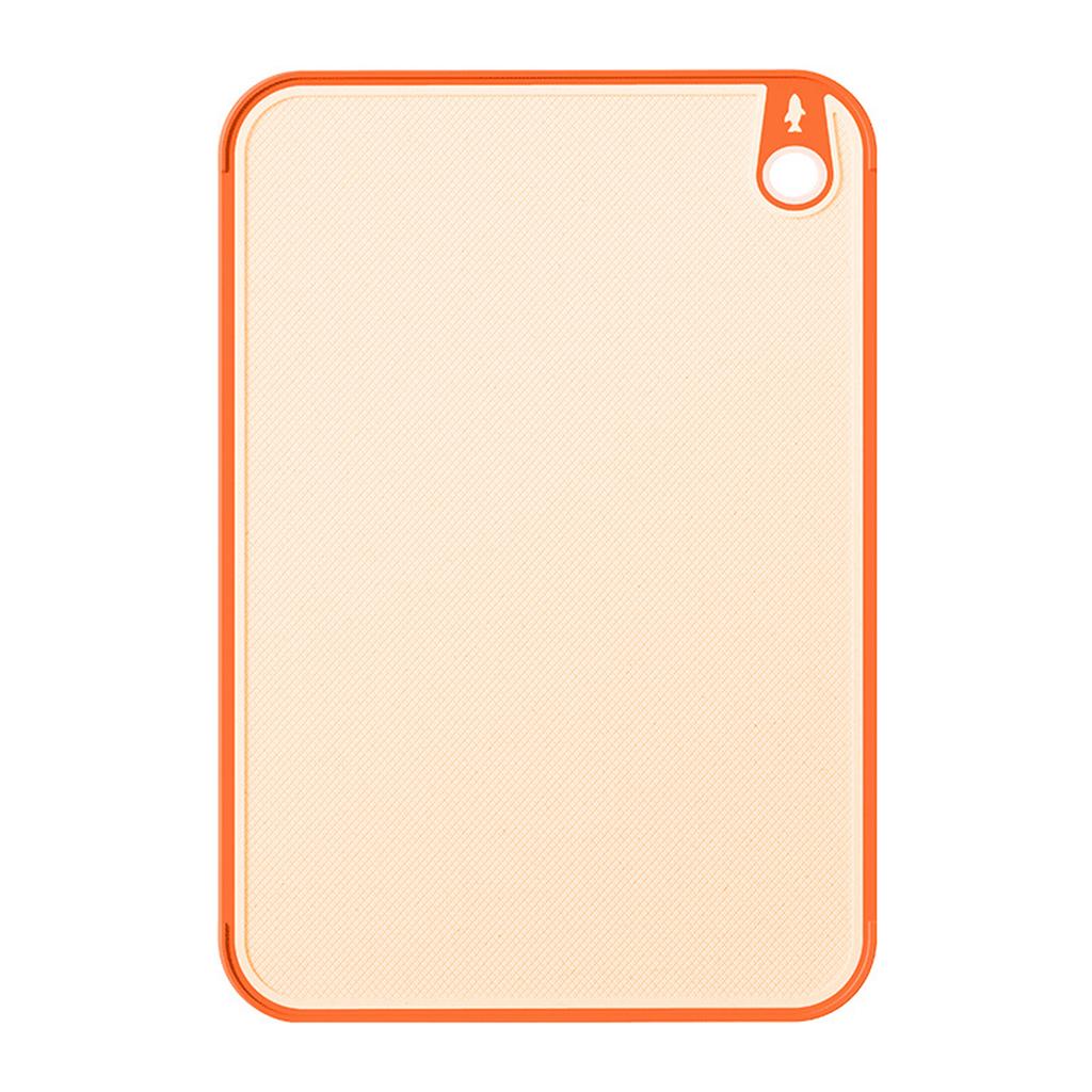 2 Seiten Schneidebrett mit Aufhängelöchern Rutschfest Lebensmittel Fleisch Schneideplatte Küchenwerkzeug