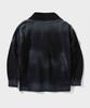 Ffeff Studio Vintage Washed Ffeff Logo Zip-Up Cardigan (Black)