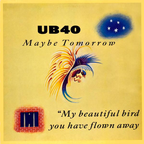 

12-дюймовая пластинка UB40 Maybe Tomorrow VSX1412 DEP Internation 1987 Канада Регги Ска Даб Б/у