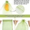 50 Unidades Bolsas de Malla para Protección de Frutas Uvas Fresa Planta Bolsa para Invernadero de Hortalizas Control de Plagas Bolsas de Malla Anti-Pájaros Herramienta de Jardín