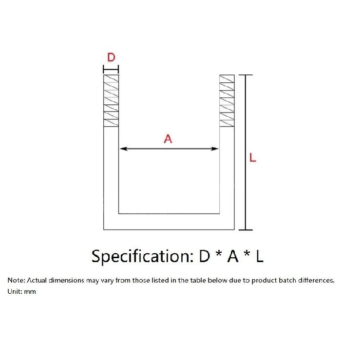 1/2 Sätze M8 M10 M12 304 Edelstahl Quadratische Klemme Rechtwinklig U-Schraubenmuttern Plattenbleche U-Bolzen Set