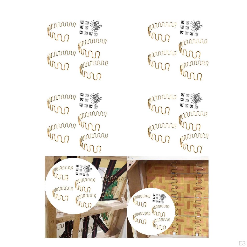 4 Pack Replacement for Sofa Chair Repair, Includes Clips and Screws Couch