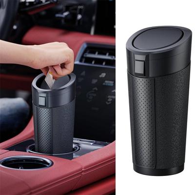 Universal Car Trash Bin Can Mini Auto Dust Organizer Car Interior Rubbish Bag Garbage Container Storage Box Vehicle Garbage Bin