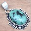 Pendant Ruby Zoisite Gemstone Gift For Her Silver Jewelry 1.75"