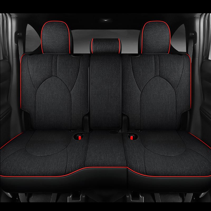 Original Model Design Car Seat Cover For Toyota Highlander 2020 -2026 Second Row 40/60 Split Protector Seat Cushion-5 Seats