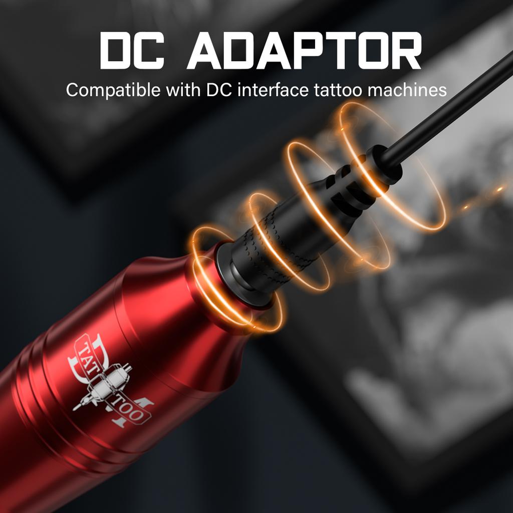 DM Wireless Tattoo Machine Kit Permanent Makeup Rotary Tattoo Machine Kit with Cartridge Needles Ink Cup For Beginner