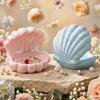 Multi-Functional Seashell Shape Gypsum Mold Scallop Candlestick Plaster Molds  DIY Crafts