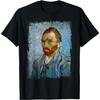 Zelfportret door Vincent Van Gogh Beroemd Schilderij T-shirt