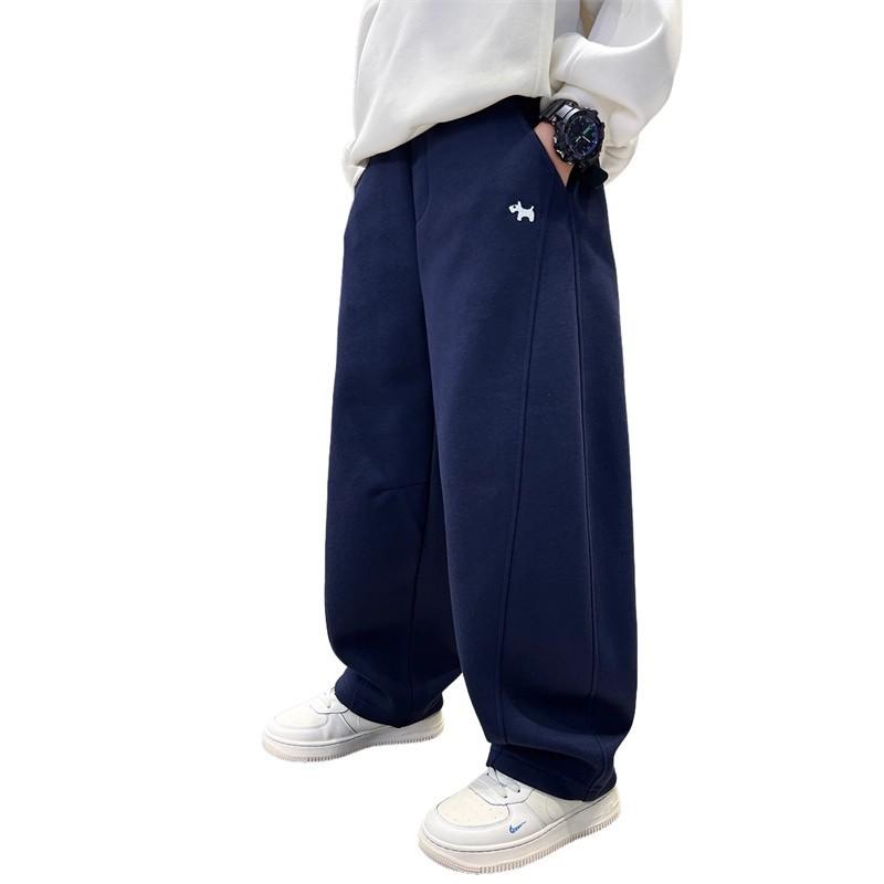 Children's Clothing: Boys' Casual Trousers – New Arrivals: Boys' Sports Trousers, Autumn Lightweight, Spring & Mid-Season, Larger Sizes, Sweatpants