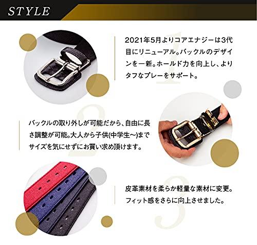 [Core Energy] III Royal Blue X Gold Baseball Belt-Type Supporter. Its Structure As a Belt with Support Functionality Has Been Recognized and Patented.