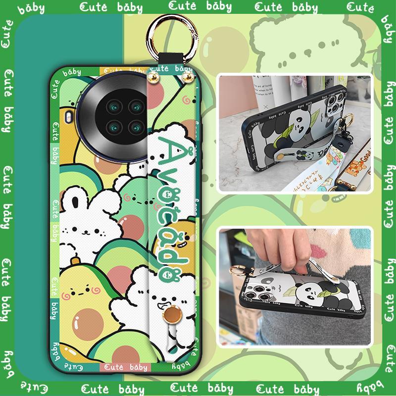 Ring Durable Phone Case For Cubot Note20 Protective Anti-knock Waterproof Shockproof Wristband Cartoon Dirt-resistant