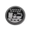 3D Car Styling Beer Blizzard Coffee Veteran Zombie 4x4 RATED 4x4 for Car Door Fender Trunk Rear Bonnet Nameplate Decal Emblem Badge Sticker