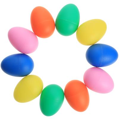 10 Pcs Children's Percussion Instrument Electrical Musical Drum Eggs Kids Instruments Toy Easter Children’s Toys Pockmarked