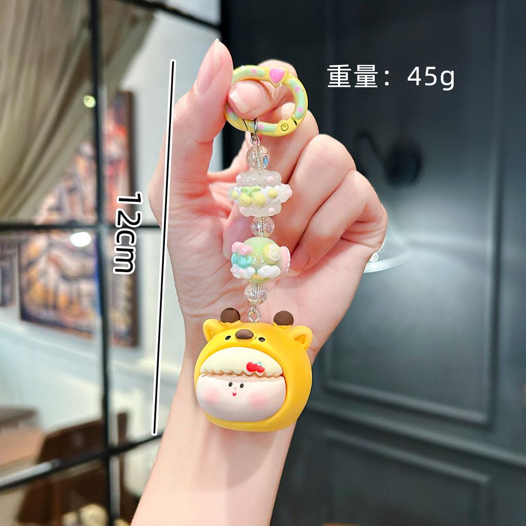 Year of The Snake Animal Cute Keychain Pendant Doll Bag Pendant Car High-end Pendant Small Gift
