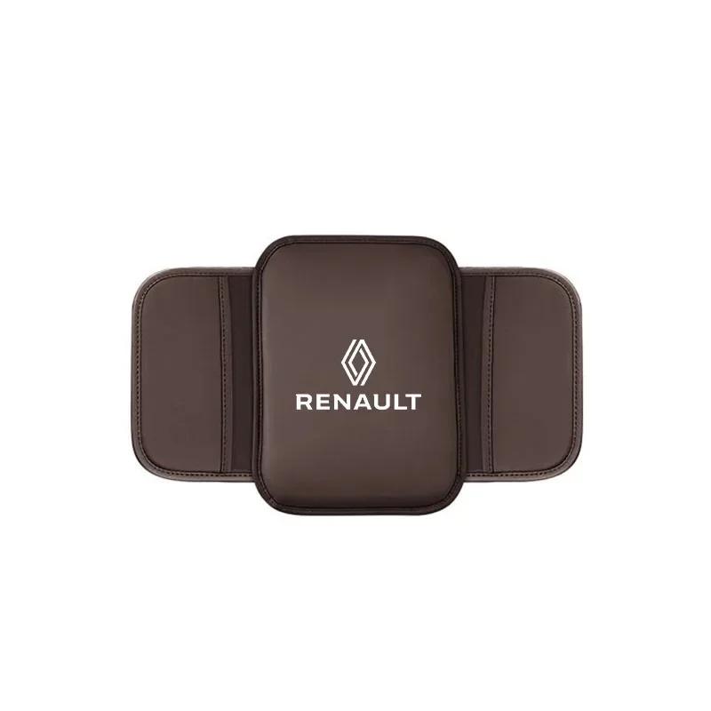 Interior Stickers For Renault Clio Laguna 2 Megane Duster Car Hand Guard Storage Multifunctional Leather Center Console Cover In