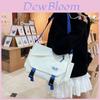Large Capacity Crossbody Bag For Women With Canvas Material And Vintage Style