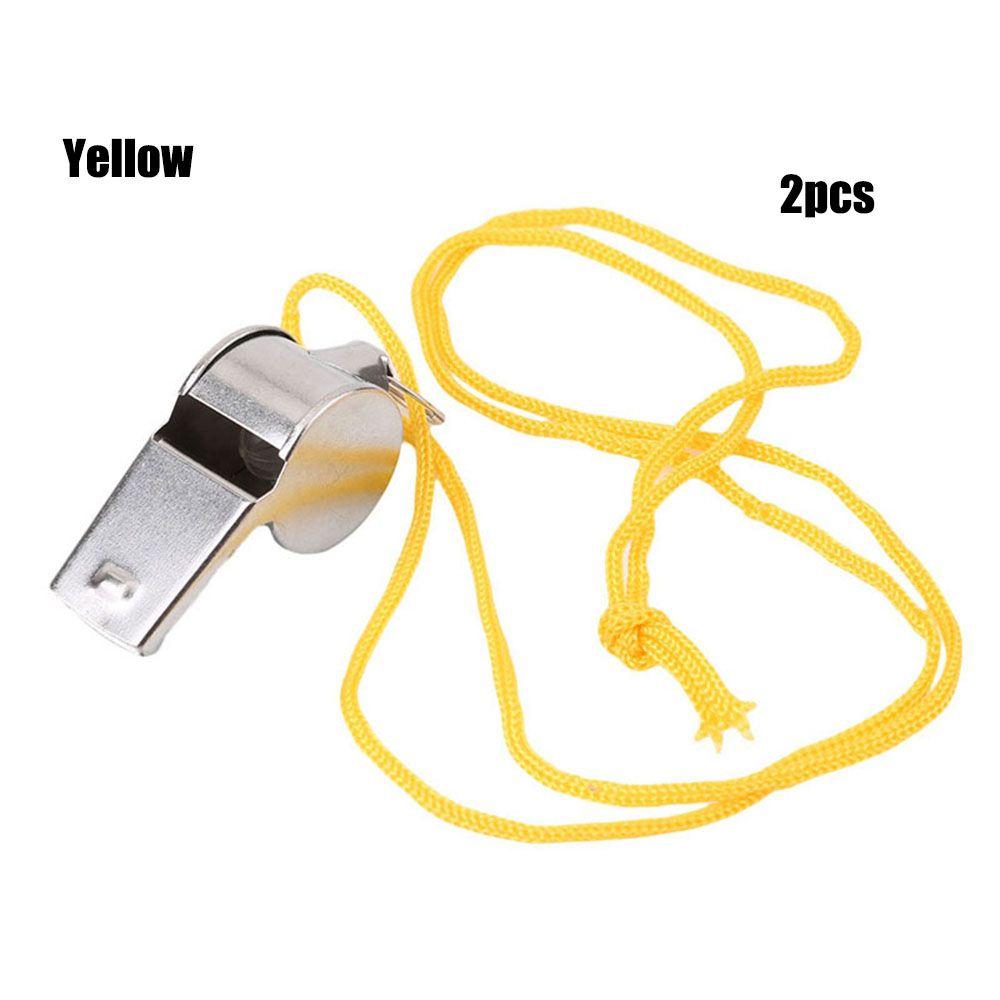 Školní rozhodčí Sport Rugby Roztleskávačky Cheerleading Nástroj Nerezové píšťalky Kovová píšťalka