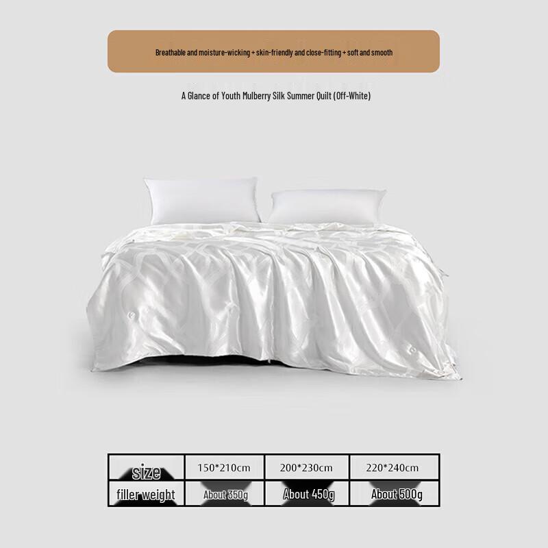 

Mercury Home Textiles Tussah Silk Summer Quilt