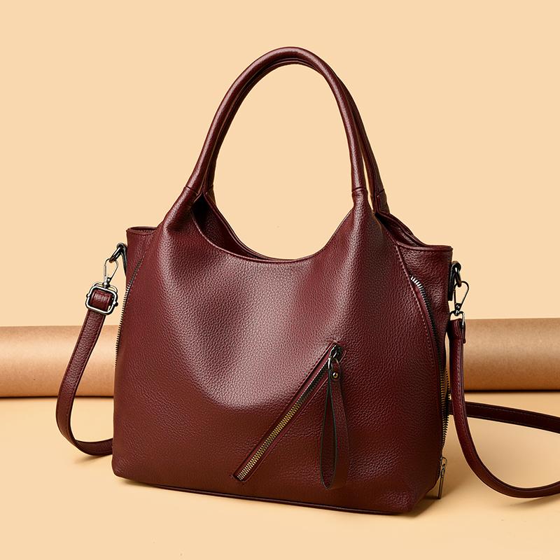 Damen Tasche mit großer Kapazität für Schulter und Unterarm Commuter Tragetasche