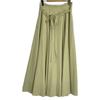 CLANE 12109-6212 2WAY Suspender Maxi Skirt skirt 1 Light greenUsed