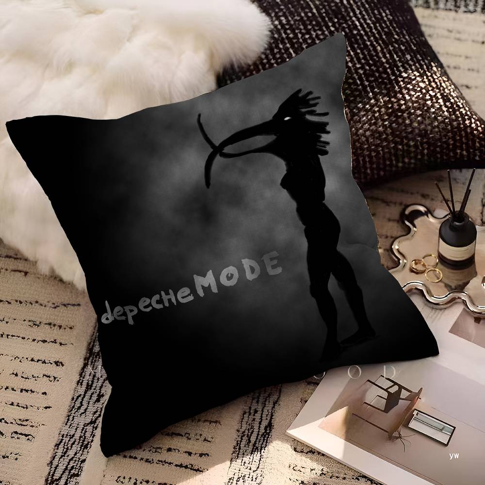 Electronic Rock DDepeche Mode Pillow Cushion Cover Pillowcase Living Room Sofa Home Decor Customized
