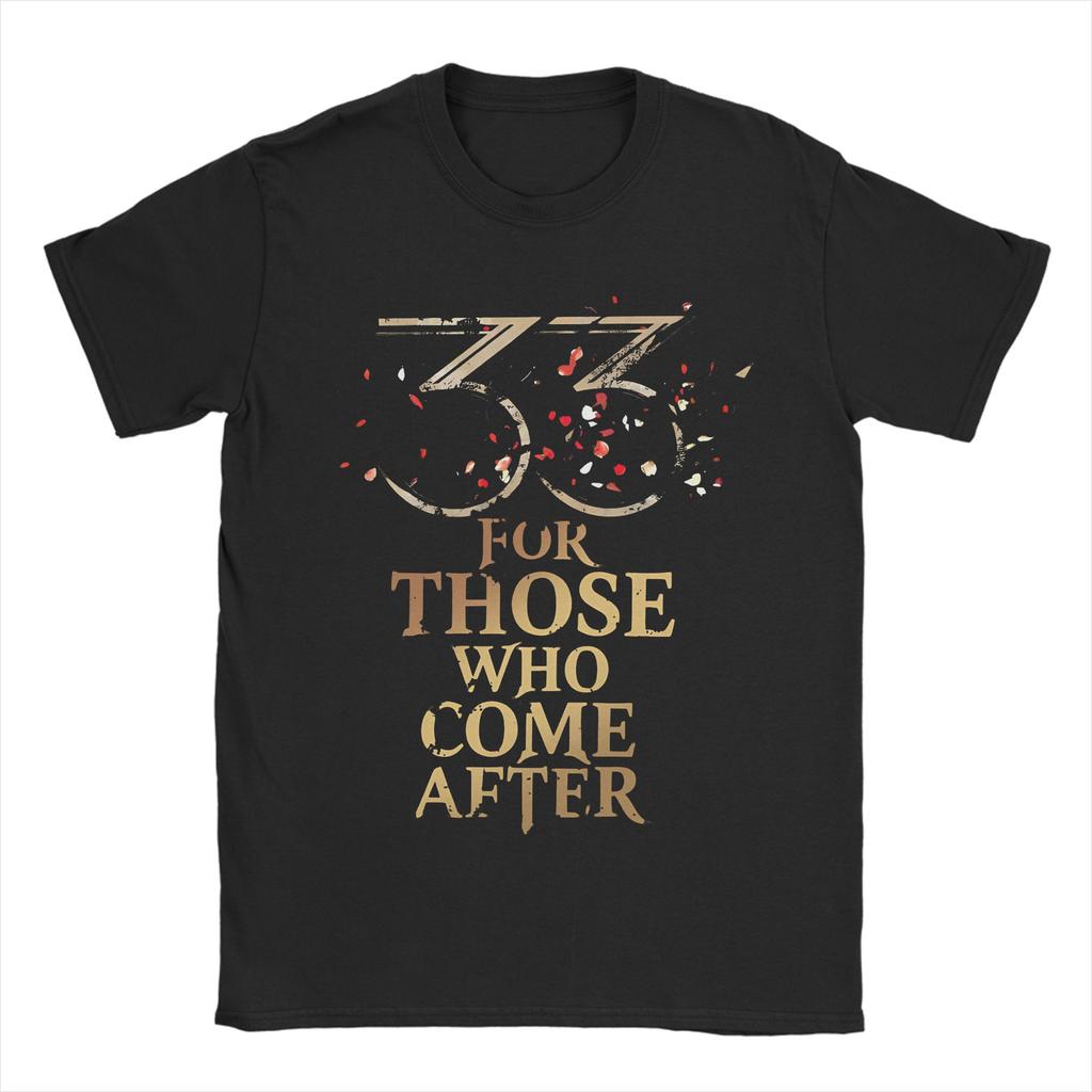 Vintage Esquie Clair Obscur Expedition 33 Tour TShirt for Unisex Round Neck Pure Cotton T Shirts Short Sleeve Tee Shirt Clothing