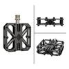 Light Weight Bicycles Platform Pedals 3 Seal Bearings Nonslip Bicycles Pedals for Mountain Cycling Road Bicycles