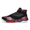 Anta KT6 Naruto Shock Absorption Support Mid-Top Basketball Shoes Men Basketball Shoes Black Red 112131101-7