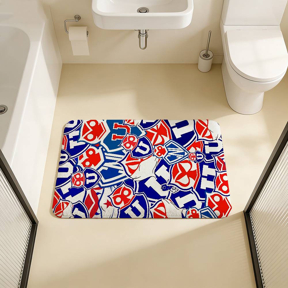 Chile U-University Logo Kitchen Mat Kids Room Bedroom Decoration Balcony Anti-Slip Doormat Living Room Alfombra