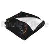 Cmyk Dinosaurs ( Black ) Blanket For Sofa Bed Travel Dinosaur Herbivore Carnivore Dino T Rex Tyrannosaurus
