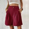 2026TK Summer Women's High-Waisted Loose Wide-Leg Shorts