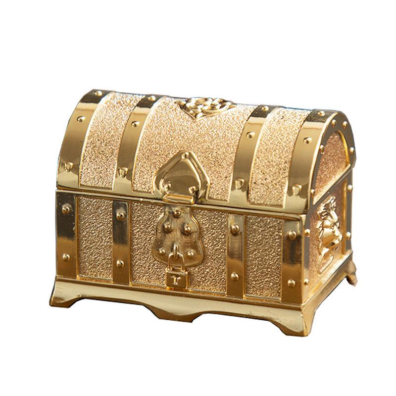 Metal Princess Jewelry Box, Treasure Box, Jewelry Storage Box, S Suitcase, Packaging Box