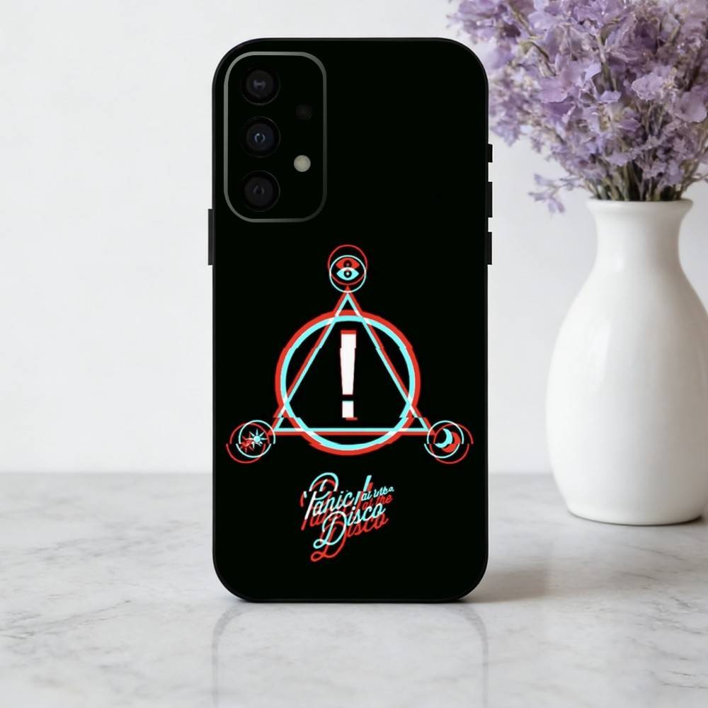 

P-Panic A-At-t The D-Disco-o Phone Case For Samsung Galaxy A73,A72,A71,A70,A53,A52,A51,Soft Silicone Black Cover Samsung a21s