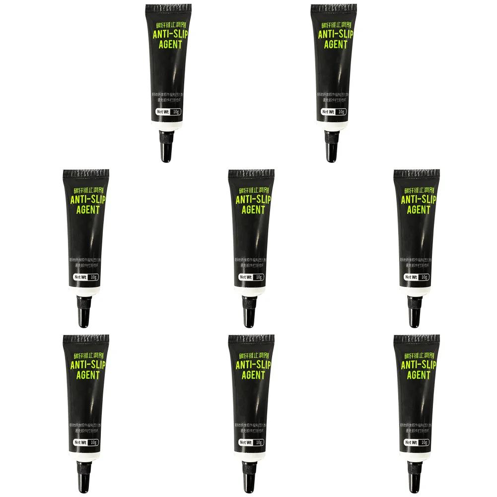 1-10PCS 10g Carbon Fiber Anti Slip Agent For MTB Bikes Seatpost Handlebar Frame Stem Surfaces Protection White Bike Grease