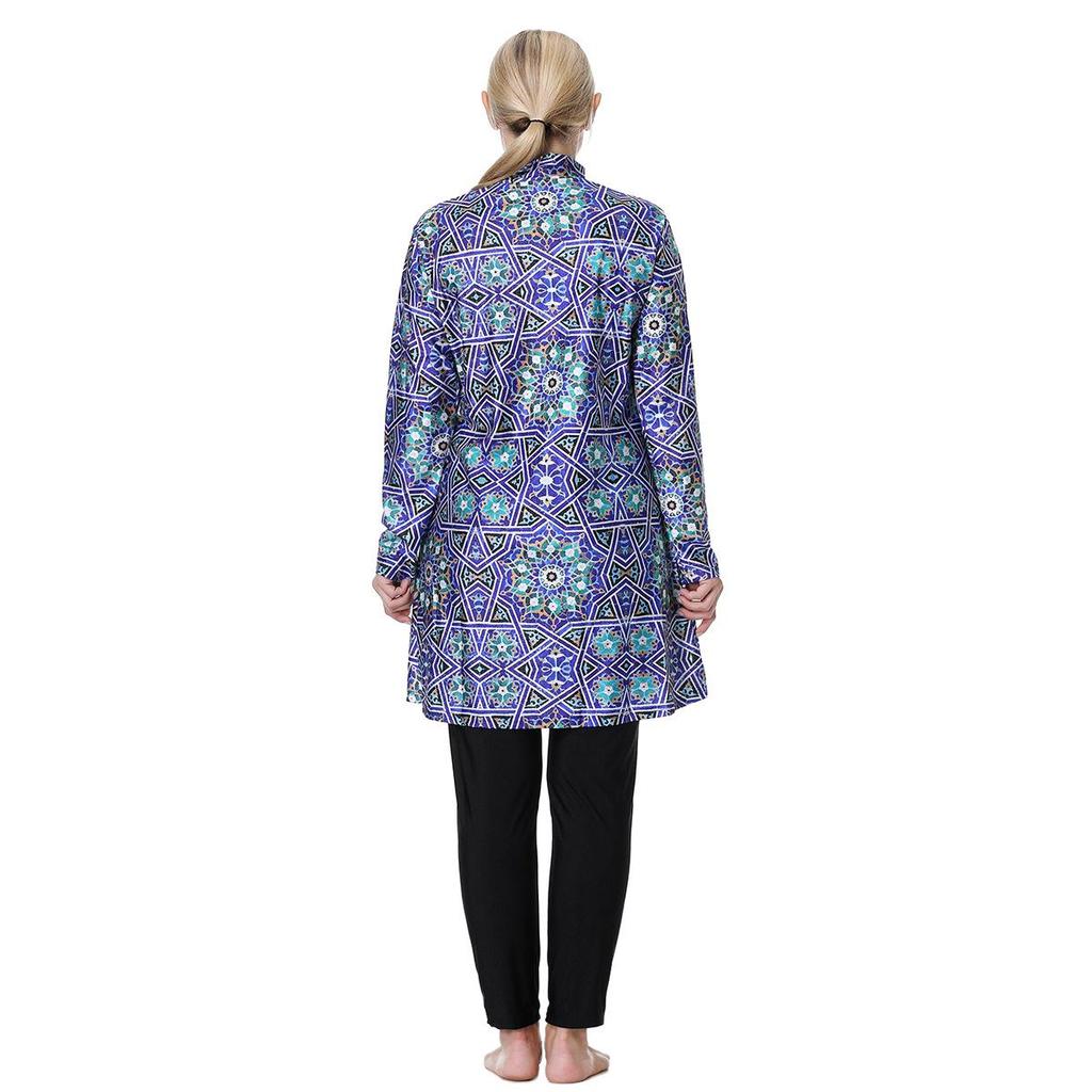 Oversized Plus Size Women's Modest Swimsuit, H1024