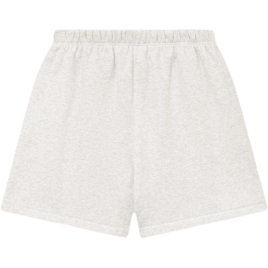 Fear of God Essentials Signature Classic Sweatshort Oatmeal Heather Unisex Bottoms Cream 160AS264102F
