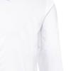 RENOMA Slim Shirt Solid White Thamebe Span Twill Rzrsl1109 Wh