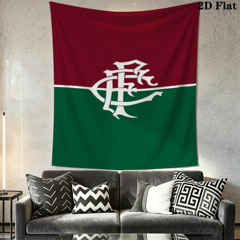 Fluminense Wall Tapestry Aesthetic Wall Hanging Printed Fabric Blanket Decorative Tapestries for Bedroom Living Room Home Decor