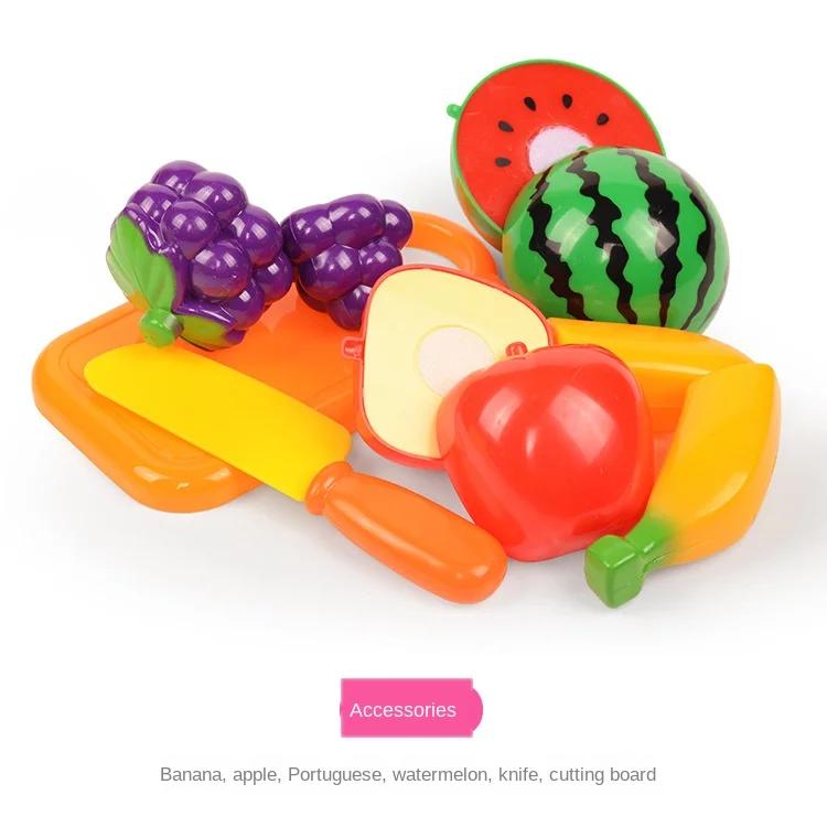 

Children S Small Cash Register With Scanner Fruit Set Supermarket Play House Game Lights Sound Kids Toys Boy Girl Christmas Gifts