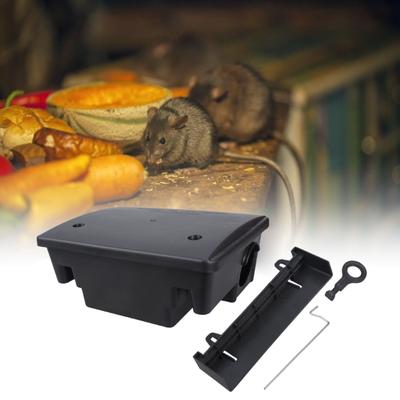 Durable Weather Resistant Mouse Baits Stations Pet Safe Design for Effective Rodents Deterrence