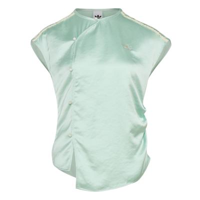 Originals New Chinese Striped Round Neck Sports Short Sleeve T-Shirt Women Tops KY5746
