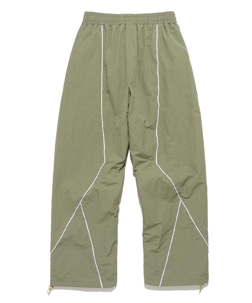 RETRIEVER CLUB White Line Nylon Pants [Light Green]