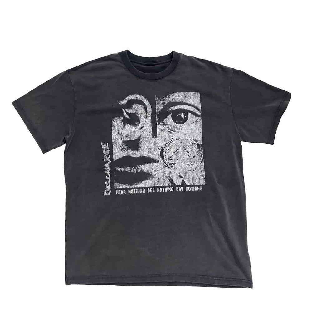 Discharge TShirt | Crust Punk Tee | Hardcore Band Shirt | Vintage Style Unisex T-Shirt S