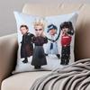 Pop Punk Australian Band 5 S-Seconds Of Summer Cushion Cover Pillowcase Anti-Dustmite Invisible Zipper Short Plush Sofa Cushion